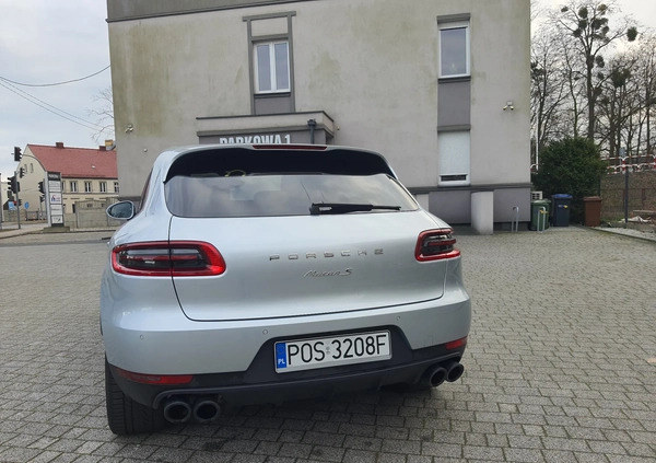 Porsche Macan cena 175000 przebieg: 99000, rok produkcji 2016 z Poznań małe 301